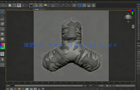 Substance Designer织物布料材质实例制作视频教程(图1)