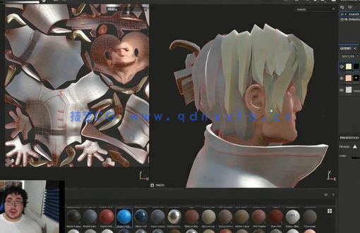 Substance Painter与Maya纹理贴图制作PBR工作流程视频教程(图6)