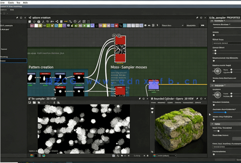 ubstance Designer手绘风格材质实例制作视频教程(图5)