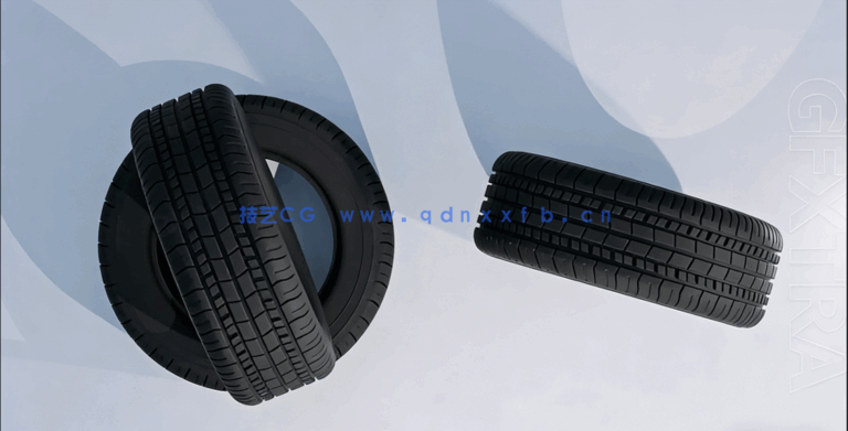Blender逼真汽车轮胎轮毂实例制作视频教程(图3)
