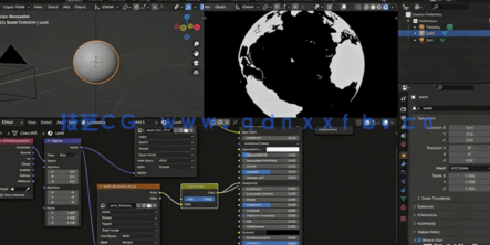 Blender逼真行星星球实例制作流程视频教程(图3)