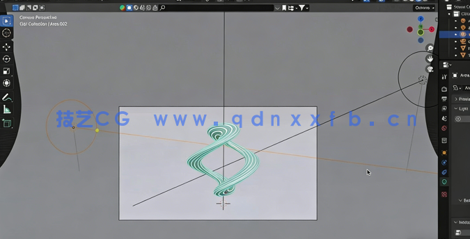  Blender三维抽象循环动画制作视频教程(图3)
