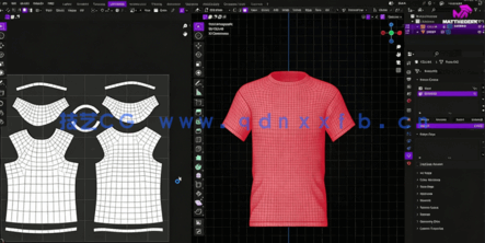 Blender电子竞技服装设计实例制作流程视频教程(图4)