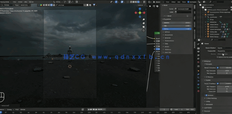 Blender环境场景快速创建技术训练视频教程(图5)