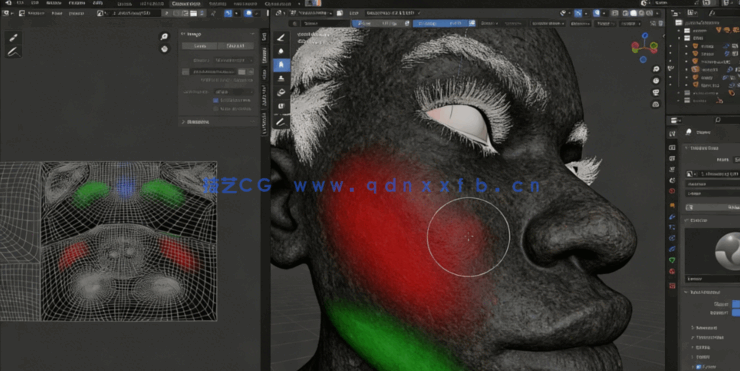Blender逼真高质量3D角色完整制作工作流程视频教程(图6)