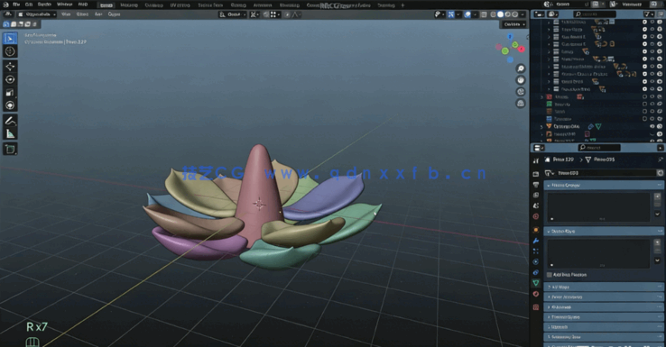 Blender 3D建模初学者完整指南视频教程(图3)