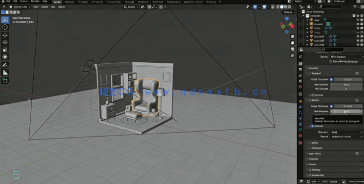Blender 3D建模初学者完整指南视频教程(图5)