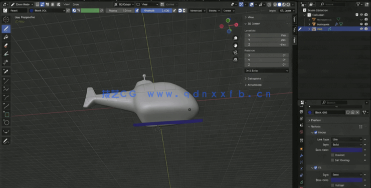 Blender 3D与2D元素结合制作动画视频教程(图6)