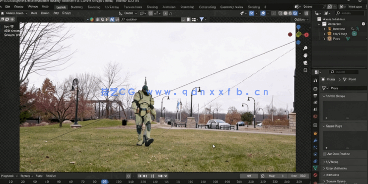 Blender 3D建模与VFX入门技术训练视频教程(图5)