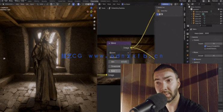 Blender与Stable Diffusion结合创意工作流程视频教程(图6)