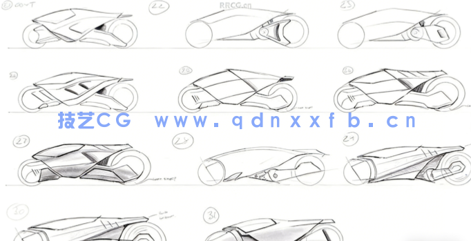 Blender未来科幻赛车概念设计制作流程视频教程(图5)