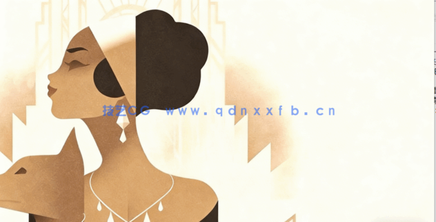 【中文字幕】Art Deco装饰派艺术插画数字绘画视频教程(图3)