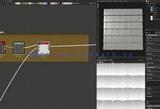Substance Designer屋顶砖瓦纹理贴图制作工作流视频教程(图5)