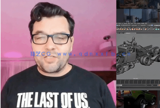 Substance Painter 2021 3D角色硬表面纹理视频教程(图2)