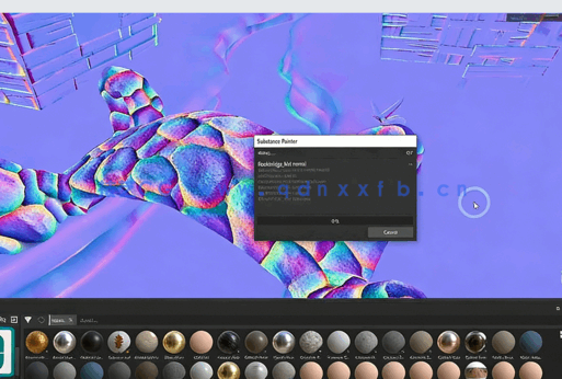 Substance Painter袖珍微缩场景模型纹理制作视频教程(图2)