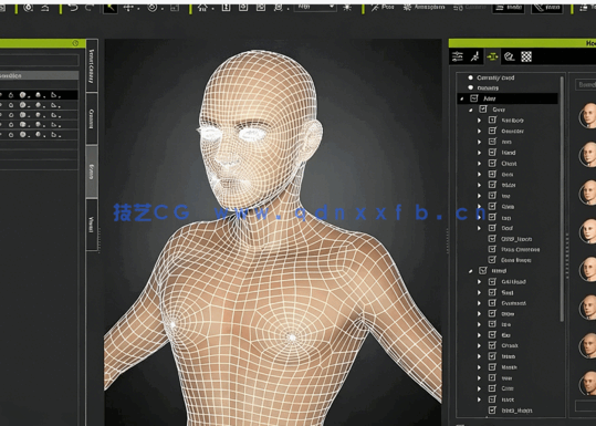 Substance Painter生物原型角色制作视频教程(图5)