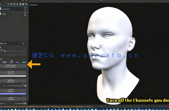 Substance Painter制作3D游戏角色皮肤材质视频教程(图1)