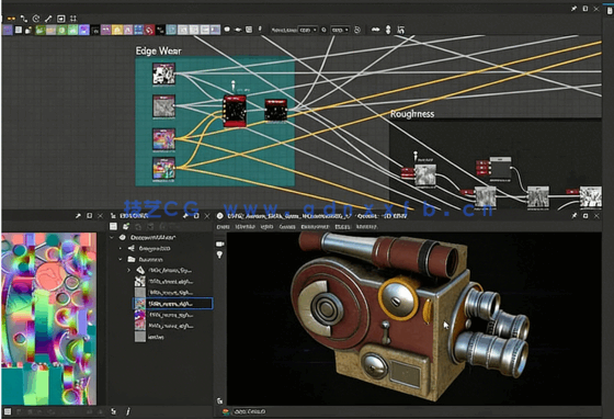 Substance Designer 2020材质贴图制作核心技术视频教程(图5)