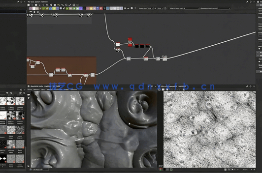Substance Designer黑暗地狱地面材质实例制作视频教程(图6)