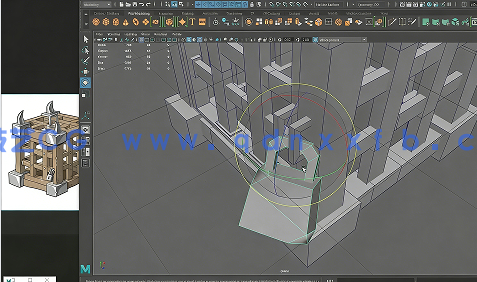 3DEX机构游戏资产从建模到纹理材质制作视频教程合集第三季(图2)