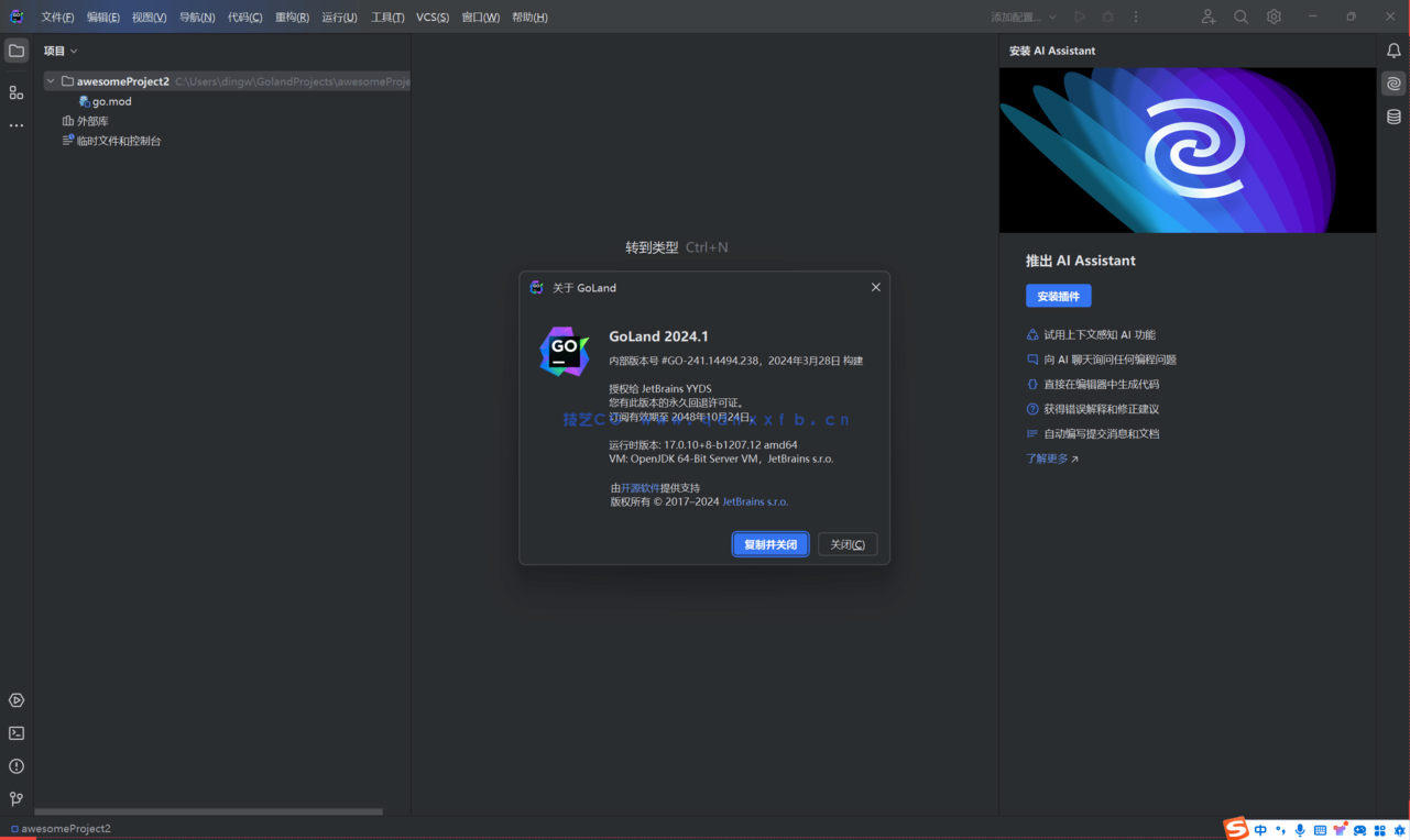 Goland - 专业的Go语言开发利器(图2)