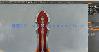 Blender大剑游戏武器资产完整制作流程视频教程(图5)
