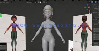 Blender人物角色创建从入门到精通全面指南视频教程(图3)