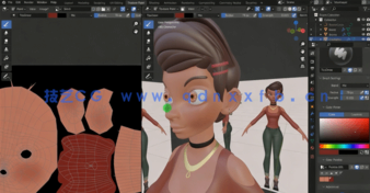 Blender人物角色创建从入门到精通全面指南视频教程(图4)