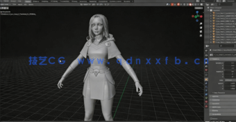 Blender人物角色头部雕刻建模核心技术视频教程(图2)