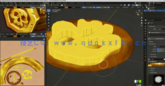 Blender低多边形动画和纹理绘制专业技能训练视频教程(图4)