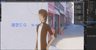 Blender卡通渲染动漫角色完整制作流程视频教程 (图4)