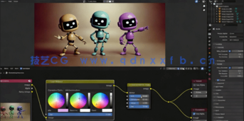 Blender节点合成系统核心技术训练视频教程 (图5)
