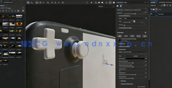 Blender掌上游戏机Steam Deck完整实例制作流程视频教程(图2)
