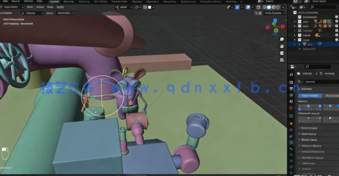 Blender小老鼠场景动画完整制作流程视频教程(图3)