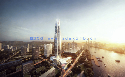 SAN项目第二套资料效果图源文件MAX+PSD(图5)