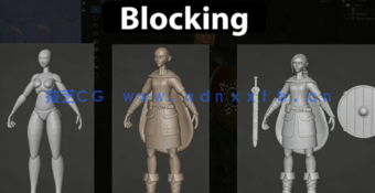 Blender塞尔达传说游戏角色完整制作流程视频教程(图3)