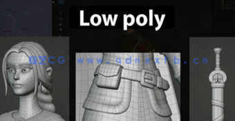 Blender塞尔达传说游戏角色完整制作流程视频教程(图4)