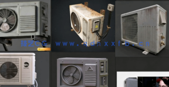 Blender和Substance Painter游戏空调实例制作视频教程(图2)