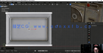 Blender和Substance Painter游戏空调实例制作视频教程(图3)