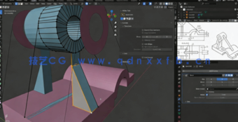 Blender 4.2建筑工程与3D打印精准建模视频教程(图2)