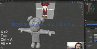 Blender从零开始3D角色制作视频教程(图6)