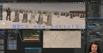 Blender电影《沙丘》飞船穿梭行星视效制作视频教程第三季(图4)