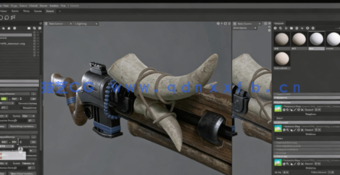 Blender高精度游戏步枪完整制作流程视频教程(图3)