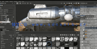 Blender高精度游戏步枪完整制作流程视频教程(图4)