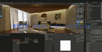 Blender现代风格室内设计技术视频教程(图5)