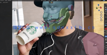 Blender与AE赛博朋克机甲VFX视觉特效制作视频教程(图3)