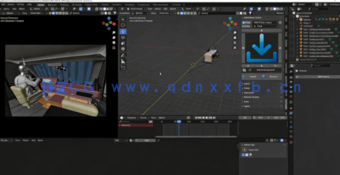 Blender《绝命毒师》美剧场景制作流程视频教程(图3)