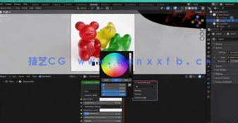 Blender小熊软糖实例制作工作流程视频教程(图4)