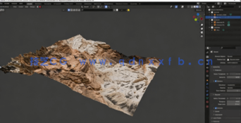 Blender 4地形环境制作快速入门训练视频教程(图2)