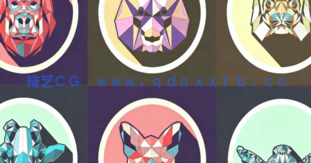 【中文字幕】AI创建几何设计图案阴影效果工作流程视频教程(图5)